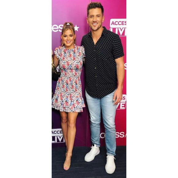 Veronica Beard Cici Mini Dress US 6 Colorful Floral Smocked Ruffle Celeb Style - Picture 2 of 12